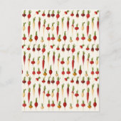 エルンストベナリー大根の品種 ポストカード (正面)