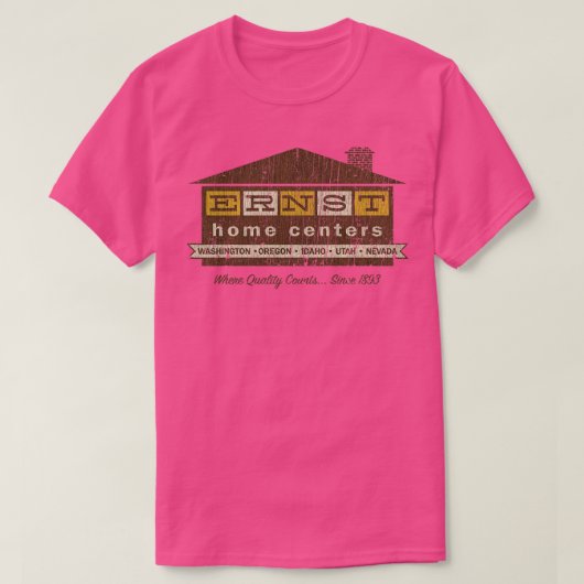 エルンストホームセンター Tシャツ (デザイン正面)