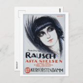 エルンストルビッチラウシュ(中毒), 1919 ポストカード (正面/裏面)