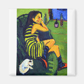 エルンストルートヴィッヒ・キルヒナーアーティストマルセラ マグネット (正面)