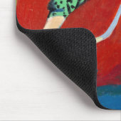 エルンストルートヴィヒ・キルヒナー着席ガール・フランジー・フェールマン マウスパッド (コーナー)