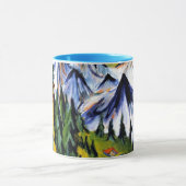 エルンスト・キルヒナー – ベルギプフェル マグカップ (中央)