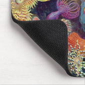 エルンスト・ハエッケル海アネモネス海：Actiniae マウスパッド (コーナー)