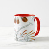 エルンスト・ヘッケルによる古風な海洋動物、コペポダ マグカップ (正面右)