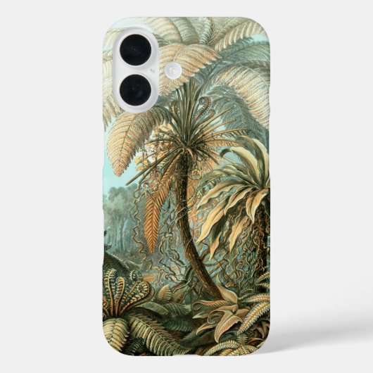 エルンスト・ヘッケルによるFilicinae、ヴィンテージのキノコ植物 Case-Mate iPhoneケース (裏面)
