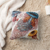 エルンスト・ヘッケルのくらげ クッション (ブランケット)