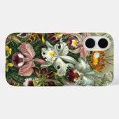 エルンスト・ヘッケルのオルキデア、ヴィンテージの熱帯雨林の花 Case-Mate iPhoneケース (裏面 (横))