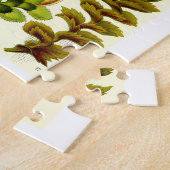 エルンスト・ヘッケルのゼニゴケ類 ジグソーパズル (側面)