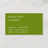 エルンスト・ヘッケルのゼニゴケ類 名刺 (裏面)