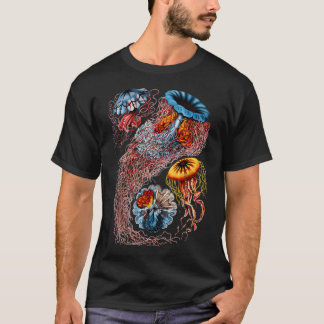 エルンスト・ヘッケルのビンテージクラゲ Tシャツ