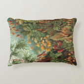 エルンスト・ヘッケルの古生物学的コケ植物、モス・プランツ アクセントクッション (正面)