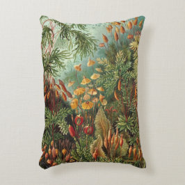 エルンスト・ヘッケルの古生物学的コケ植物、モス・プランツ アクセントクッション