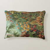 エルンスト・ヘッケルの古生物学的コケ植物、モス・プランツ アクセントクッション (裏面)