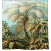 エルンスト・ヘッケルの芸術のプリント: Filicina シャワーカーテン (正面)