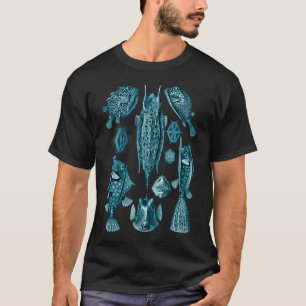 エルンスト・ヘッケルオストラシオントボクフィッシュCerulean Tシャツ
