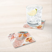 エルンスト・ヘッケル氏、Discomedusae、クラゲ スクエアペーパーコースター (インサイチュ)