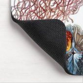 エルンスト・ヘッケル著クラゲ マウスパッド (コーナー)