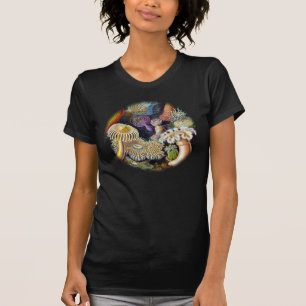 エルンスト・ヘッケル著自然の芸術 Tシャツ