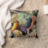 エルンスト・ヘッケル著Actiniae クッション (ブランケット)