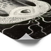 エルンスト・ヘッケル – バシミスケートマッシュルーム ポスター (角)