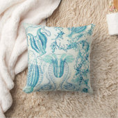 エルンスト・ヘッケルCtenophoraeのくらげ クッション (ブランケット)