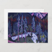 エルンスト・ルートヴィヒ・キルヒナー – セルティグ ポストカード (正面/裏面)