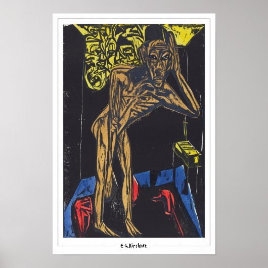 エルンスト・ルートヴィヒ・キルヒナー・ゼディング・アート・ポスター#361 ポスター (正面)