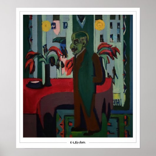 エルンスト・ルートヴィヒ・キルヒナー・ゼディング・アート・ポスター#470 ポスター (正面)