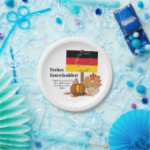 エルンテダンケフェスト |ドイツの感謝祭 ペーパープレート (パーティー)