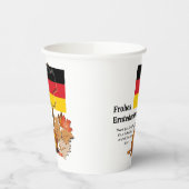 エルンテダンケフェスト |ドイツの感謝祭 紙コップ (左)