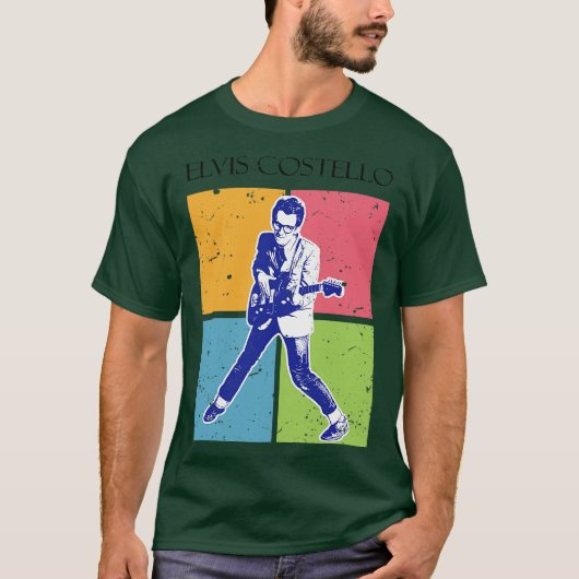 エルヴィスコステロ1 Tシャツ (正面)