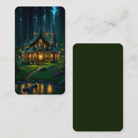 エルヴェングラードキャッスルブックマーク 名刺 (正面/裏面)
