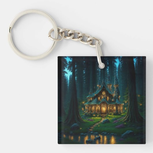 エルヴェングラードキャッスル キーホルダー (正面)