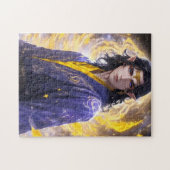 エルヴェンファイアメイジマジカルファンタジーアート ジグソーパズル (横)