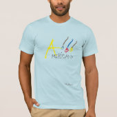 エル・アメリカーノ・ブルー Tシャツ (正面)