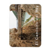 エル・カニート・デル・レイ。ビュー2奈落の上の橋。 マグネット (縦)