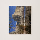 エル·キャピタンは〜のマーセド川に反射する ジグソーパズル (縦)