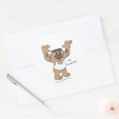 エル・キュイ ラウンドシール (封筒)