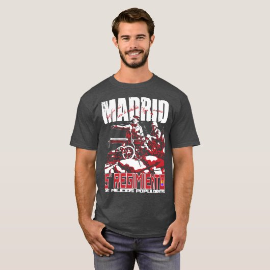 エル・クイントレジメントマドリードTシャツ Tシャツ (正面フル)