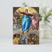 エル・グレコによるヴァージンの前提 サンキューカード (スタンド正面)