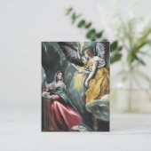 エル・グレコによる受胎告知 ポストカード (スタンド正面)