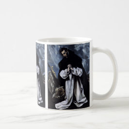 エル・グレコによる聖ドミニコの祈り コーヒーマグカップ