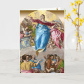 エル·グレコのヴァージン作品 カード (黄色い花)