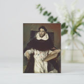 エル・グレコ・ポート?t des Fray Hortensio Felix Paravici ポストカード (スタンド正面)