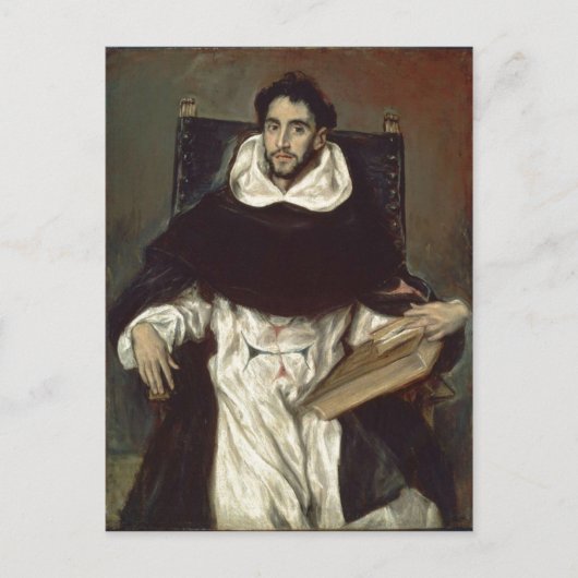 エル・グレコ・ポート?t des Fray Hortensio Felix Paravici ポストカード (正面)