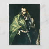 エル・グレコ – 使徒セントジェームス素晴らしズ ポストカード (正面)