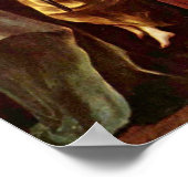 エル・グレコ – 十字架の上のキリスト ポスター (角)