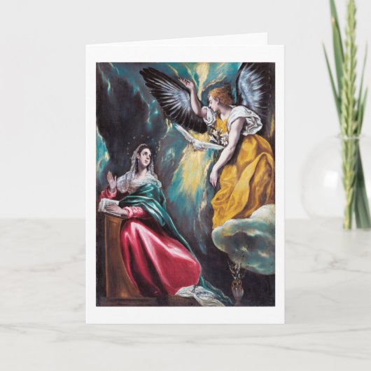 エル・グレコ・受胎告知 カード (正面)