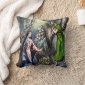 エル・グレコ・受胎告知 クッション (ブランケット)