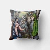 エル・グレコ・受胎告知 クッション (裏面)